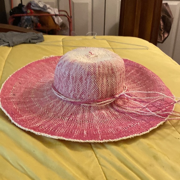 Straw hat red and straw tassel - Picture 8 of 8